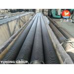 Alloy Steel HFW High Frequency Welded Solid Fin Tube  ASME SA213 T5 T9  T11 T12 Boiler Condenser Heater Application for sale