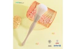 China Large Powder Makeup Brush Cosmetic Set With Plastic Handle supplier
