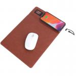 Customized 10W Fast Charging Mouse Pad Multifunctional Office Gift for sale
