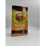 Gravure Printing Aluminum Foil Wet Dog Pet Food Packaging Bag 20kg capacity for sale
