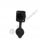 Male Chassis Waterproof Power Connector 250V 20A 3 Conductor for sale