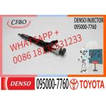 Diesel Common Rail Injectors 095000-7760 For Toyota  23670-39276