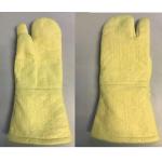 EN388 EN407 Level 4 Foam Heat Proof Work Gloves Palm Layers Puncture Resistant for sale