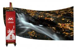 China Foldable Rail Foldable Printhead Vertical Wall Printer 2880dpi supplier