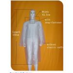 Unisex Disposable Plastic Gowns , Comfortable Disposable Plastic Raincoat for sale