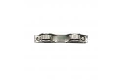 China Iron Shell Push Pull Wheel Sliding Glass Cabinet Rollers Low Noise Operation supplier