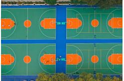China Seamless PU Sports Flooring High elasticity and wear resistance supplier