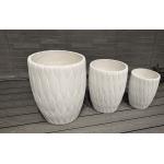 Smooth Surface And Frost Resistant Reinforced Clay Planter For  Garden Plants