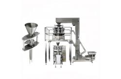 China VFFS 14 Heads Weigher 5000g Puffed Food Packing Machine supplier