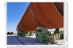 China Monopile Offshore Foundation Welding Production Line 2000t Assembling Rotator supplier
