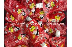 China Customized Jelly Packaging Stand Up Spout Pouch in Laminated Plastic supplier