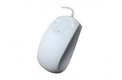 China USB2.0 White Optical Silicone Mouse IP68 EMC With Comfortable Shape supplier