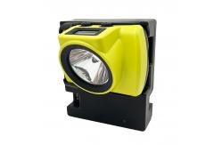 China 20000lux 6800mah Safety Mining Lamp , GLC-6S IP68 LED Miner Helmet Lamp supplier