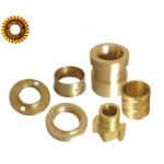 Brass Ra0.2 CNC Turned Parts 0.1mm Tolerance Mechanical Engineeing Sandblasted for sale