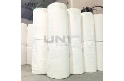 China Wood Pulp Spunlace Non Woven Cloth With Low Flammability Good Air Permeability supplier