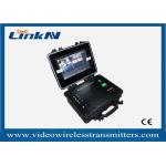 1-Channel Portable COFDM Video Receiver HDMI CVBS AES256 Enryption 2-8MHz Low Delay with Battery for sale