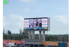 China Front Maintenance External Electronic Signs Led Display Stadium P10 8000cd/㎡ Brightness supplier