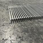 Polish Finish Stainless Grating Plate 30mm Earing Bar Pitch For Industrial And Commercial for sale
