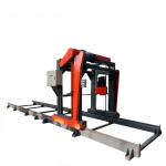 Horizontal 600mm 36 Inch Chainsaw Mill 5.5Kw Log Sawing Machine for sale