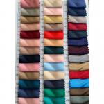 97% Polyester 3% Spandex Woven Plain Dyed Elastic Satin Fabric