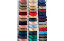 China 97% Polyester 3% Spandex Woven Plain Dyed Elastic Satin Fabric supplier