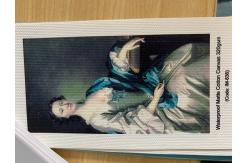 China Wide Format Matte Art Inkjet Printing Cotton Canvas With 420g Pigment Inks supplier