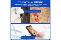 China Wireless Wifi Camera 360 Degree With LED Lights CMOS Sensor supplier