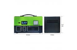 China Mobile LifePO4 Rechargeable Power Station , Multipurpose 1000 Watt Power Bank supplier