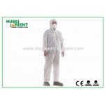 Protective SMS/PP+PE Disposable Adult Use Coverall For Prevent Bacteria And Splash for sale