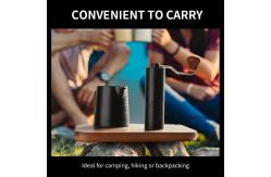 China Camping Espresso Hand Drip Coffee Grinder Portable Manual Flat Burr Grinder Homeuse supplier