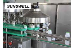 China Stainless Steel SS304 Juice Filling Machine  With Safe And Reliable System supplier