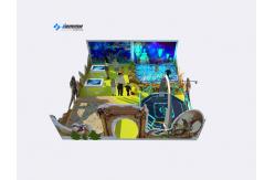 China Dinosaur Virtual Reality Theme Park Interactive Projectior Electronic Children supplier