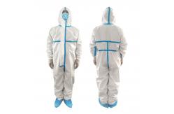 China Non Toxic Disposable Full Body Suit Antibacterial Good Physical Properties supplier