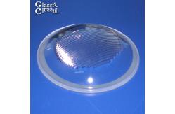 China Durable Clear Borosilicate Glass Lamp Lens For Outdoor Lighting supplier