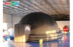 China Black  Inflatable Planetarium For Schools Education / Digital Mobile Planetarium supplier