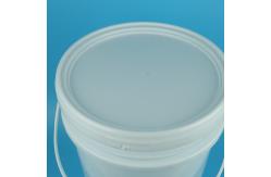 China 18kg American Round Plastic Barrel With Lid And Handle supplier