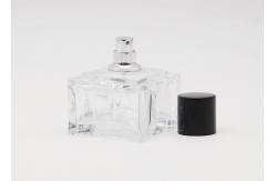 China FEA15 Square Luxury 100ml Cologne Bottle , Custom Made Perfume Bottles supplier