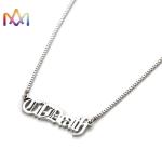 OEM ODM Stainless Steel Engraved Necklace for sale