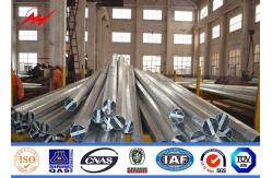 China Polygonal Shafts Electrical Power Pole With Optional Powder Coating supplier