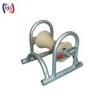 Shock Resistant Underground Cable Pulling Roller With Nylon Aluminum Sheave for sale