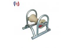 China Shock Resistant Underground Cable Pulling Roller With Nylon Aluminum Sheave supplier