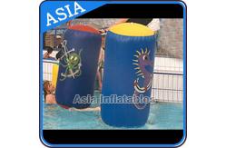 China Inflatable Promote Buoy In Cylinder Shape For Ocean And Lake Advertising supplier