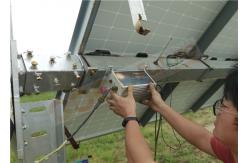 China 1P Single Row Solar Panels Tracker ISO Solar Tracking Device 1000V supplier