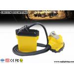 IP68 Approved 25000lux 3W Cree Safety Mining Cap Lights  with 3 Levels Lighting for sale