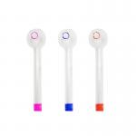 Round Head Clear Inhale Borosilicate Glass Smoke Tube for sale