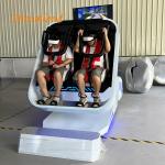 Amusement park Virtual Reality 9D VR 360 Degree Rotating Roller Coaster VR Cinema Simulator for sale