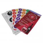 Self Adhesive Red Glossy Food And Beverage Labels custom food labels stickers for sale