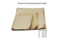 China Disposable Coloured Greaseproof Wrapping Paper For Hamburger supplier