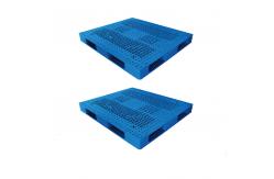 China 100 Recycled One Way Plastic Pallet Nestable Rackable HDPE Pallets supplier