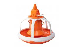 China Big Hopper Poultry Farm Equipment PP Odm Hanging Chicken Feeder supplier